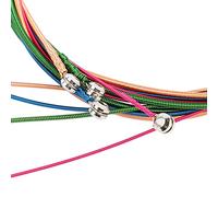 4 Pcs Guitar String, 120cm/47in Stainless Steel Colorful Acoustic Guitar 4 String Electric Bass String Replacement