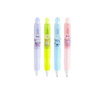 4 PCs-Gulu Town Pocket Pen Cute Cute Cartoon Brush Pen-Gulu Town -0.5mm