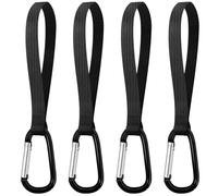 4 Pcs GuoluvSoo Stroller Hooks, Multifunction Stroller Hooks for Bags, Diaper Bags, Purse, Shopping, Backpack, Universal Stroller Clips and Hooks, Mommy Hook, Stroller Accessories