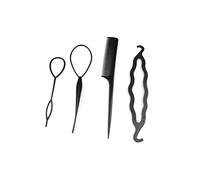 4 Pcs Hair Twist Styling Clip Stick Bun Maker Braid Tool Comb Hair AccessoriesWell Managed