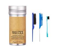 4 Pcs Hair Waxed Stick With Hair Comb Set Smooth Sticks Hair Pomade Stick For Edges Control Hair Accessories