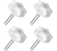 4 Pcs Headboard Fixings Bolts - M8 Heavy Headboard Screws and Washers for Divan Beds Fittings, Bolt Fittings to Keep the Headboard Fixed, Simple Installation and Firm Fixation II wancala