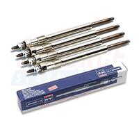 4 Pcs Heater Glow Plugs Intended For Nissan Qashqai/Qashqai +2 Juke Note Micra 1.5 DCI 2008 - Onwards 11065-00Q0E, 82006-82592 - AUTORCE