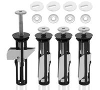4 Pcs Heavy Duty Toilet Seat Bolts Kit, Quick Release Replacement Fasteners for Toilet Seat Fittings