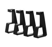 4 Pcs Horizontal Stand for PS4/Slim/Pro,Console Cooling Bracket Station/Cooling Feet (for PS4（Old Model）)