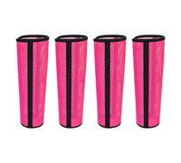 4 Pcs Horse Fly Boots Set, Breathable Shoo Fly Boots with Edge Curved Design, Horse Leg Protectors with Stable Support, Stomp Reduction for All Around Protection