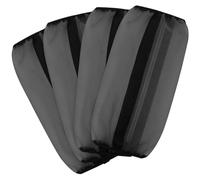 4 Pcs Horse Leg Guards, Adjustable Nylon Boots for Mosquito and Debris Protection, 12.6 X 13.4 Inches