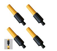 4 Pcs Hose Nozzle,Adjustable End Sprayer Gun Pipe Accessories Garden Spray Nozzles Connector Attachment Plastic Easy Hosepipe Head Sprayers Replacement for Outdoor Watering with Pressure Shower