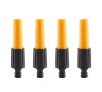 4 Pcs Hose Nozzle,Garden Pipe Spray Adjustable Sprinkler Head Water Accessories Connector Attachments End Rotating Buried Set Watering Kit Splitter Atomizing Direct Fitting,for Gardens Rain Barrels