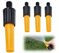 4 Pcs Hose Nozzles - Hosepipe Sprayer, Garden Spray Gun, Hose Pipe Spray Gun for Watering Plants Car Gardening, Patio, Cleaning Compatible Hose Pipe Nozzles