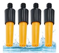 4 Pcs Hose Nozzles, Rotate Nozzle to Adjust The Water Flow, Garden Hose Nozzles & Spray Guns, Watering Nozzle Classic Adjustable Head, for Watering Plants Car Washing Shower Pet