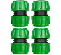 4 Pcs Hose Pipe Connector Extender,1/2 inch Hose Connector,Outdoor Tap Garden Hosepipe Connectors,Hose-Repair Garden Hoses Extension,for Join 1/2 inch Hoses Pipe Quick Repair Connection(Green)