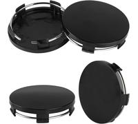 4 Pcs Hub Caps for Audi A4 2004-2008, Wheel Decoration Cover ABS Plastic Snap-On Durable Wear-resistant Waterproof DustProof,68mm