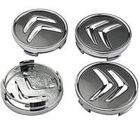 4 Pcs Hub Centre Caps for Citroen C2 C3 C4 C5 Elysee Xsara Picasso Saxo Cactus DS3 DS4 DS6 56mm, Rustproof Car Wheel Center Badge Emblem Sticker, Waterproof Dustproof Auto Center Hub Caps