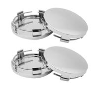 4 Pcs Hub Centre Caps for Dodge Challenger Coupe 2015-2024, Car Tyre Wheel Centre Hubcap Cover Wheel Centre Caps Rims Hubs Tuning,Silver-60mm