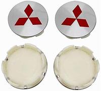 4 pcs Hub Centre Caps for Mitsubishi ASX Ralliart Outlander Lancer Pajero Eclipse Galant 58mm, Wheel Center Hub Caps, Hub Center Cover, Wheel Center Cover, Wheel Hub Center Covers, Car Hub Caps