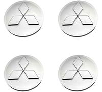 4 Pcs Hub Centre Caps for Mitsubishi L200 Club Cab 2015-2018, Rim Caps Waterproof Dustproof Anti-Rust Accessories for Wheel Hubs Tools for Decorating Vehicle Tires,B-50mm