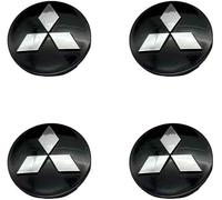 4 Pcs Hub Centre Caps for Mitsubishi L200 Club Cab 2015-2018, Rim Caps Waterproof Dustproof Anti-Rust Accessories for Wheel Hubs Tools for Decorating Vehicle Tires,D-60mm