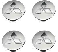 4 Pcs Hub Centre Caps for Mitsubishi L200 Club Cab 2015-2018, Rim Caps Waterproof Dustproof Anti-Rust Accessories for Wheel Hubs Tools for Decorating Vehicle Tires,F-58mm
