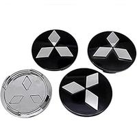 DAMALILI 4 Pcs Hub Centre Caps for Mitsubishi Outlander 2012-2015 Rustproof Car Wheel Center Waterproof Dustproof Auto Styling Accessories,60mm