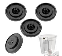 4 Pcs Ideal Standard Flush Valve Seal, Nlsqw Toilet Fill Valves, Flush Valve Diaphragm Washer, Diaphragm Washer Set, Ideal Standard Flush Valve, Silicone Material, Easy Installation