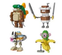 4 PCS Italian Brainrot Figures, Classic Shan Hai Jing Building Blocks Set, Unique Collectible Figures for Display and Creative Play, for Collectors and Decor Enthusiasts