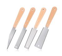 4 Pcs Japanese Hand Saws,Pull Saw, Flush Cut Small Pull Saws for Woodworking, Fine Tooth Double Edge Woodworking for Trimming and Handmade DIY Pruning