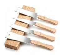4 Pcs Japanese Hand Saws,Wood Saw,Pull Saw, Flush Cut Small Pull Saws for Woodworking, Fine Tooth Double Edge Woodworking for Trimming and Handmade DIY Pruning