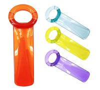 4 Pcs Jar Keys, Manual Jar Opener Gripper Portable Jar Grippers Can Lid Opener, Open Jar Tool for Elderly Children Women Weak Hands (4 Pcs)