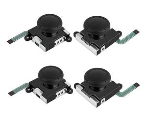 4 PCS Joystick Replacement, Replacement Joystick Analog Thumb Stick, Right Analog Joystick with Thumbstick for Controller