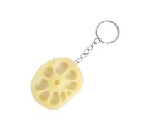 4 Pcs Kelp Shape Keychain Pendant Hangings Ornament Simulation Food Keychain Corn Shape Keyring Hot Dogs Car Chain
