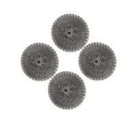 4 Pcs Kettle Descaler Balls Stainless Steel Doughnut Kettle Descaler for Kettle Durable Kettle Cleaner Premium Limescale Remover Kettle Descalers Wire Ball Durable Long Life Reusable Scourers
