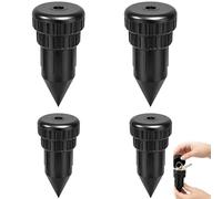 4 Pcs Key Hider Outside, Key Rock Hider Outside, Outdoor Key Storage Solution for Garden and Emergency Access, Set Includes Two Large and Two Small Units for Property Management