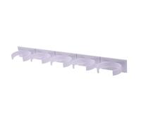 4 PCS Kitchen Storage Rack Wall Mount Ingredient Spice Bottle Rack Plastic Clip Rack Cabinet Door Hooks Jars Spice Holder Tools