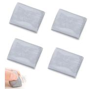 4 Pcs Kneadable Erasers, Soft Kneaded Art Eraser Artists Putty Rubbers to Create, Erase or Lighten Highlights for Pencil Drawing, Chalk Artwork, Pastel, Charcoal