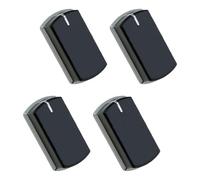 4 Pcs Knobs for Belling Cooker, Oven, Hob, Stove, Grill, Replacement Control Knob Dial Compatible with Models 444440165, 444449563, FSDF60DO, FSG60D & More, Part No. 083240900 (Black)