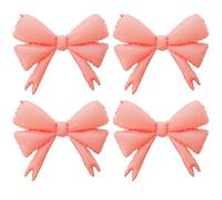 4 Pcs Large Bow Balloons Decors, Girlish Pink Bow Birthday Decorations Bow Balloons Engagement Party Decors, Bow Balloons Decorations for Party Women Home Outdoor Wedding Bridal Shower Supplies