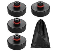 4 Pcs Lifting Jack Pad Compatible for Tesla Model 3 S X Y, Rubber Jack Pad Adapter for Tesla Model Y 3 Accessories, with a Storage Bag