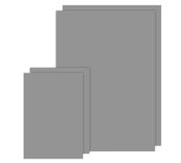 4 Pcs Lino Printing Plates Kit, Soft Rubber Lino Sheets A4 A6, Grey Lino Printing Sheets for Printmaking, Crafting and DIY Engraving