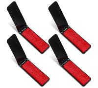 4 PCS Lint Brush for Clothes, Foldable Velvet Brush for Sofa, Portable Reusable Clothes Brush for Pet Hair, Fluff Dust Removal Tool for Clothes Furniture Couch Sofa