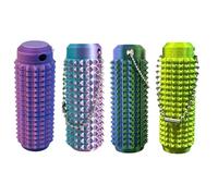 4 Pcs Little Ouchies Pain Fidget, Pain Stim Fidget Toy 3D Printed Spiky Grippie Stim Keychain Unique Sensory Fidget Toys for Stress Relief & Focus Spiky Fidget Keyring for Adults and Teens