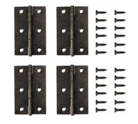 4 Pcs Loaded Hinges for Cabinets Stainless Steel Self Closing Door for Kitchen Doors, Cabinets