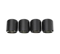 4 PCS/lot Carbon Fiber Matte Car Exhaust Tip Compatible For BMW M2 F87 M3 F80 M4 F82 M5 F10 M6 F12 Muffler Tip ID 70mm Nozzle Tip(Carbon Fiber D)