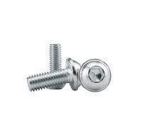 4 Pcs M6 X16mm 20mm 25mm 30mm Screws Replacement Parts Kit For Office/Gaming/Computer/Desk Chairs - Chair Arm Rest/Base/Backrest Bolts(M6 x 20mm)