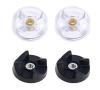 4 Pcs Magic Bullet Blender Replacement Part with Base Gear and Blade Gear, Compatible with Magic Bullet MB1001 250W Blenders