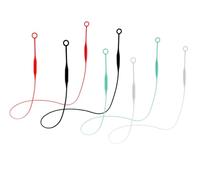 4 Pcs Magnetic Earplug Lanyard with Tug-Resistant Safety Cord - Silicone Removable Link for Flexible Anti-Lost Sports Accessories, 4 Colors