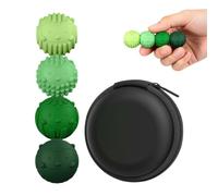 4 PCS Magnetic Fidget Balls, Silicone, Colorful Stress Relief Sensory Toys for Autism ADHD Anxiety,Fun Textures Gadgets, Office Desk Fidget Toys, Gifts for Teens Adult Coworker