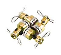 4 Pcs Magnetic Invisible Car Shell Pillar Accessories Heavy Duty Metal Protection for All Vehicle Types Daily Use