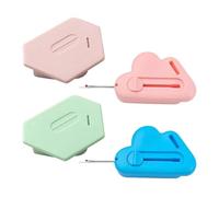 4 Pcs Magnetic Seam Guide for Sewing Machine, 2 Pcs 2-in-1 Adjustable Seam Guide with Built-in Seams Ripper and 2 Pc Universal Seams Guides for Sewing Machine Accessories (Blue, Pink, Green)