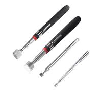 4 Pcs Magnetic Telescopic Pick-Up Tool, Magnetic Sticker Gadget, Magnetic Retrieval Tool Extendable Magnet Pickup Tool Magnetic Stick (1.5lb 3lb 10lb 15lb)
